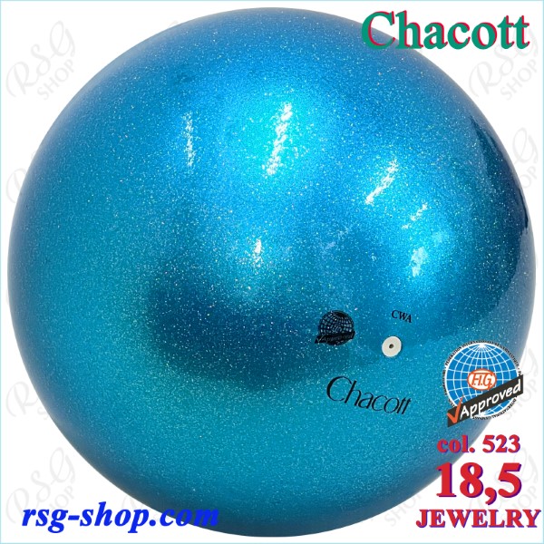Мяч Chacott Jewelry 18,5cm FIG col. Turquoise Blue Art. 01398523
